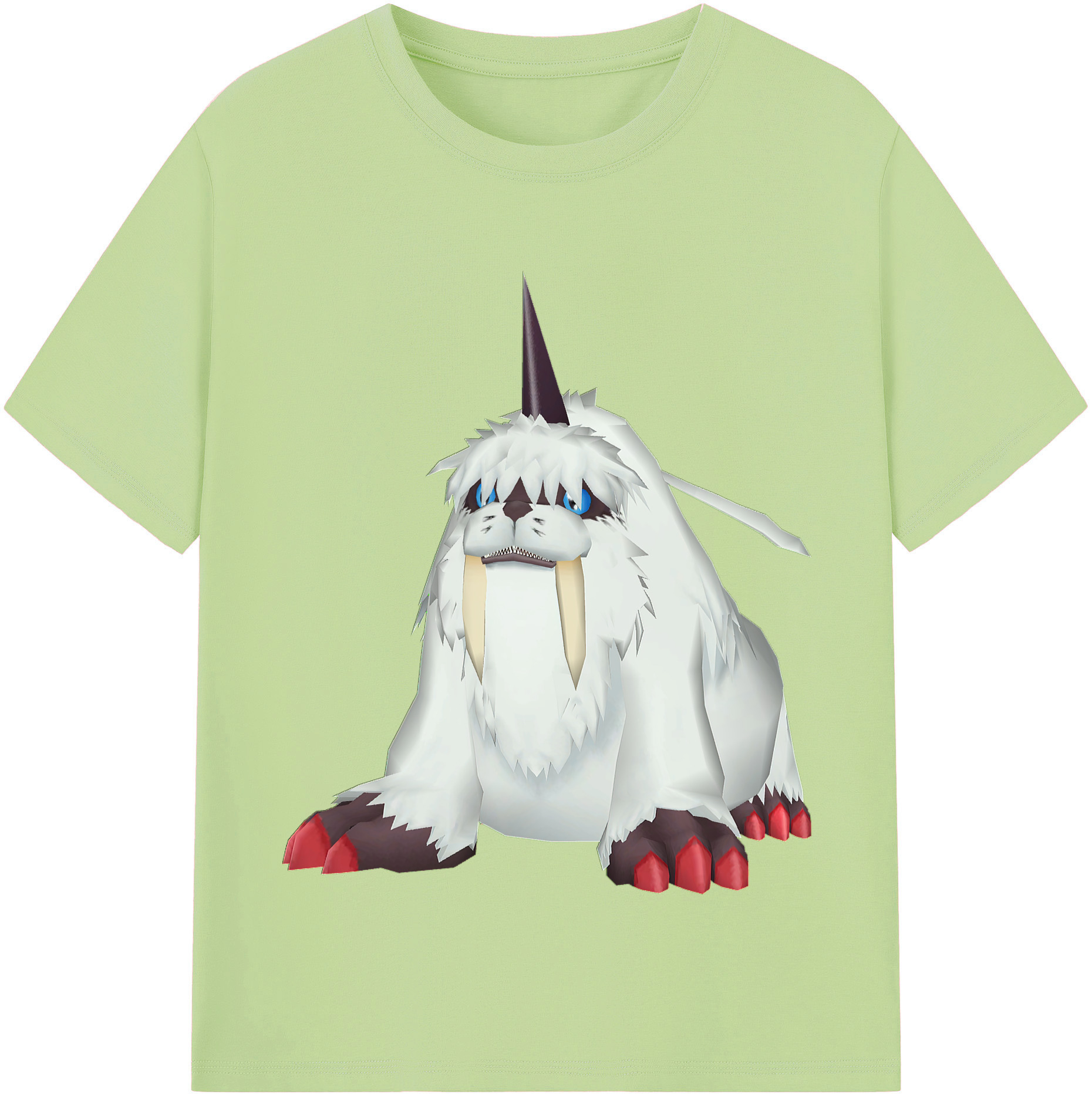 （画像用） Digimon デジタルモンスター/デジモン 綿100％半袖Tシャツ（フロントプリント）